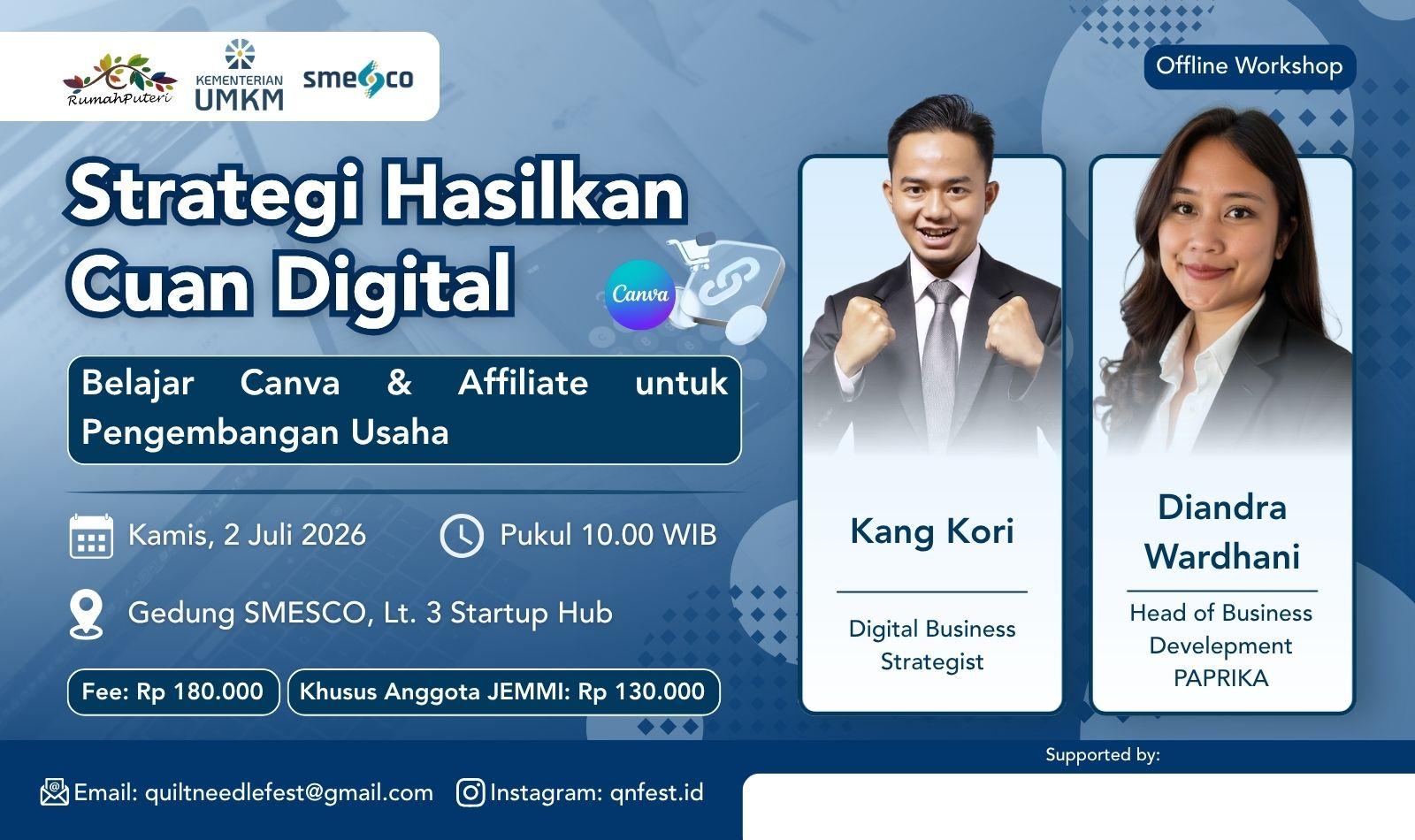 Pelatihan Canva dan Affiliate