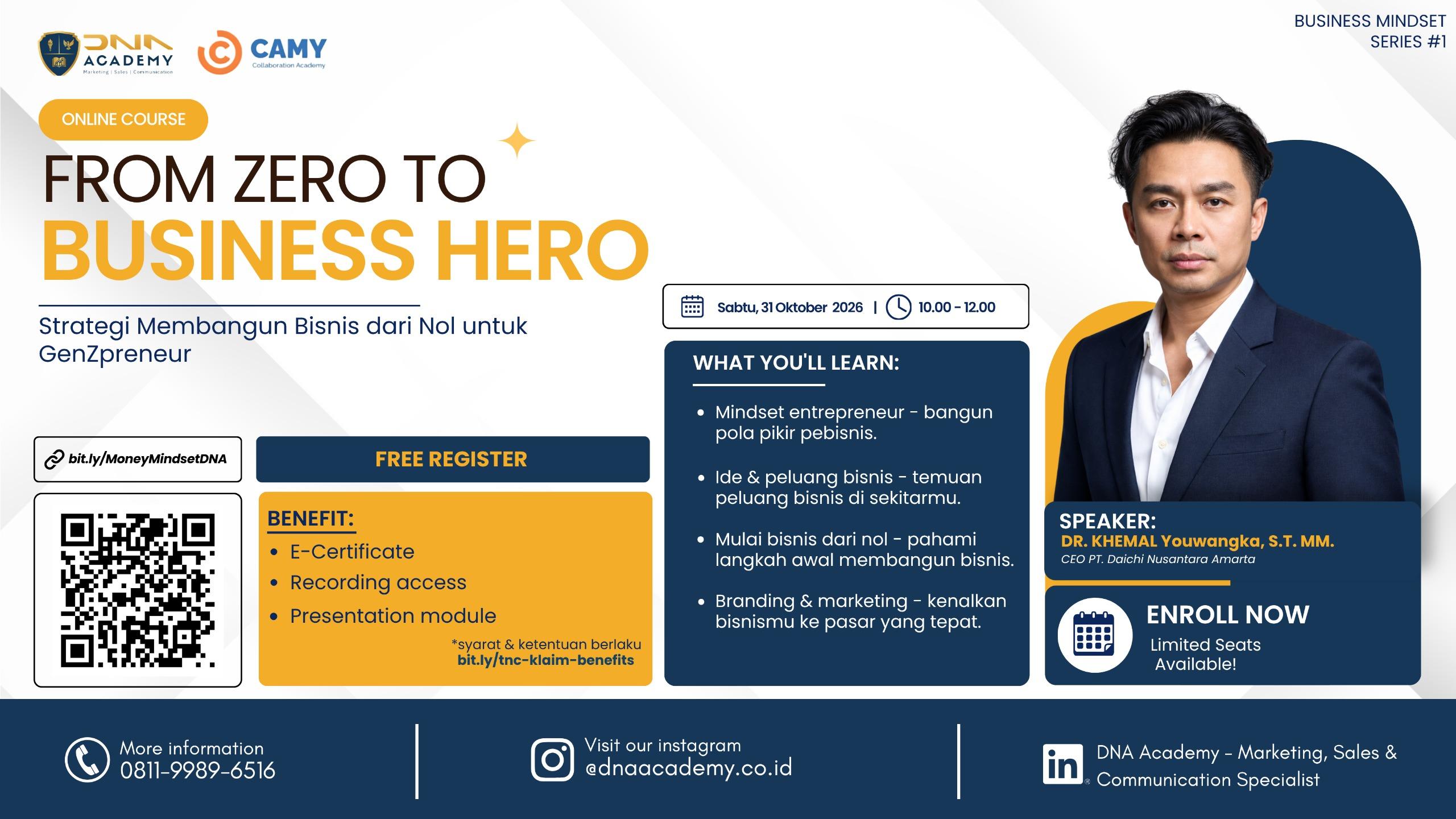 From Zero to Business Hero: Strategi Membangun Bisnis dari Nol untuk GenZpreneur